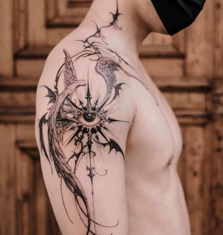 gothic sigil angel seraphim