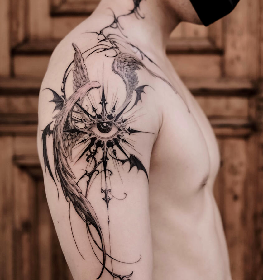 gothic sigil angel seraphim